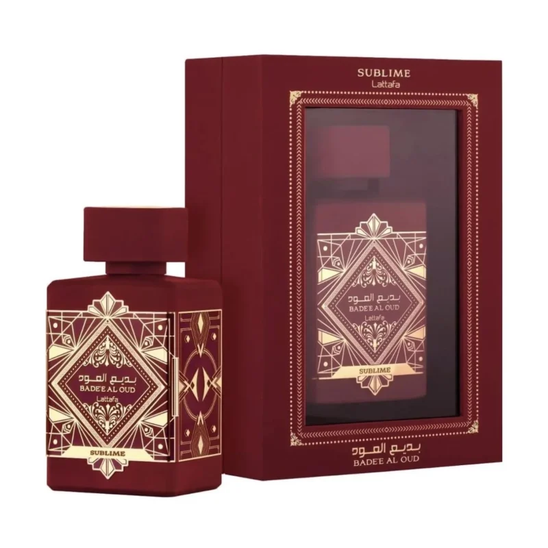 Lattafa Bade'e Al Oud Sublime Perfume EDP 100ml - czerwona