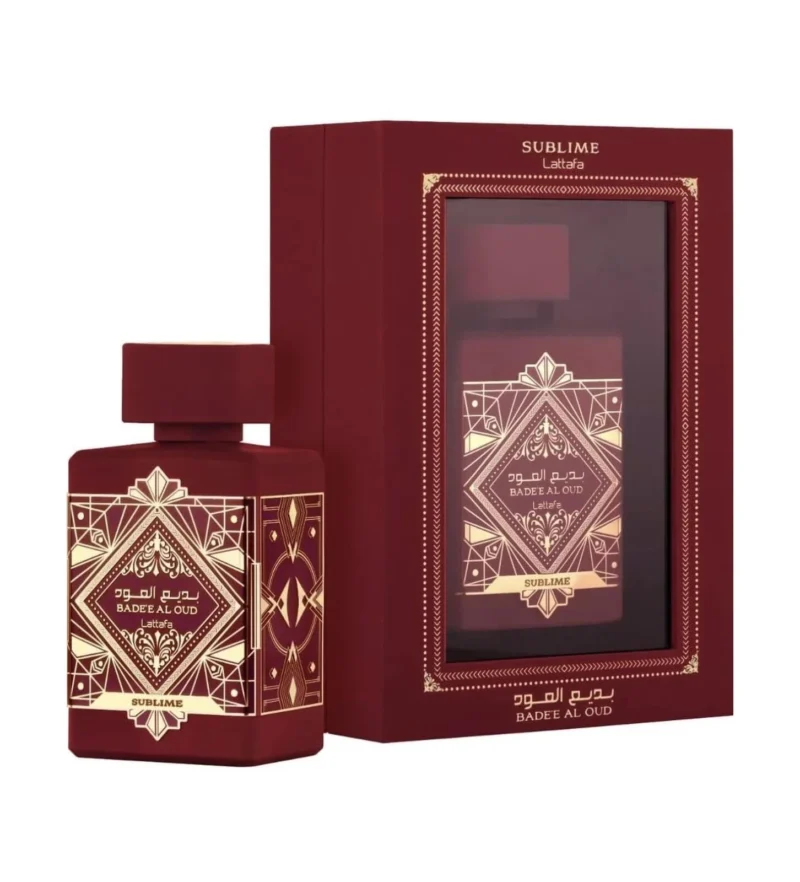 Lattafa Bade'e Al Oud Sublime Perfume EDP 100ml - czerwona