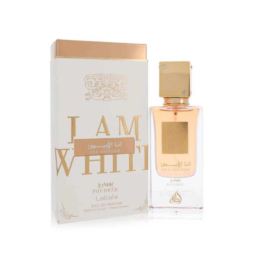 Lattafa Ana Abiyedh Poudree Perfume EDP 60 ml